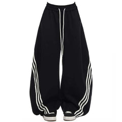 90's Side Stripe Baggy Sweatpants