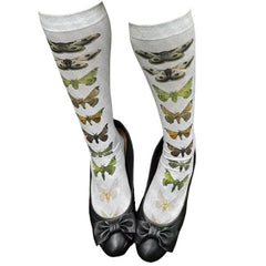 Aesthetic Butterfly Knee High Socks