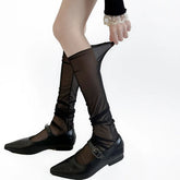 Balletcore Mesh Knee Socks