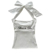 Born To Die Y2K Crop Top