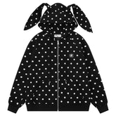Bunny Polka Dot Hoodie Pants Co-ord