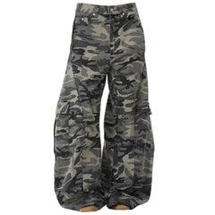 Camouflage Baggy Cargo Pants