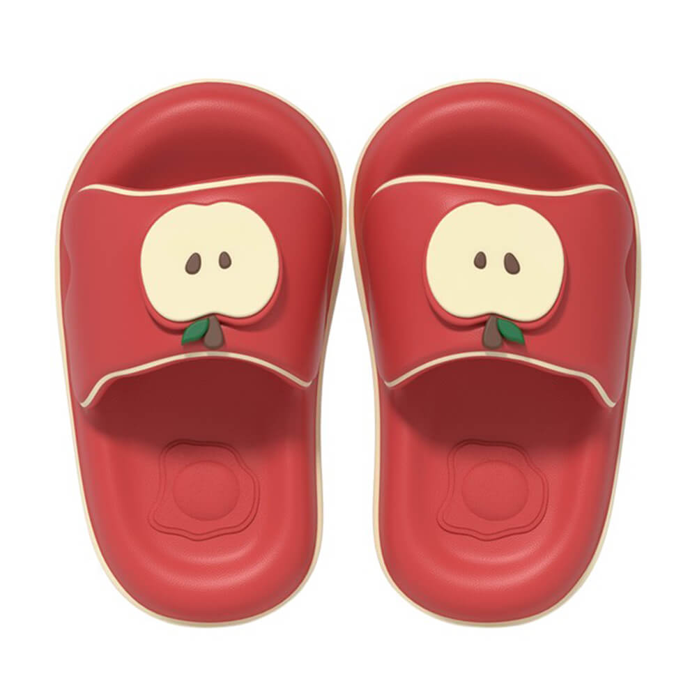 3D Apple Slide Slippers