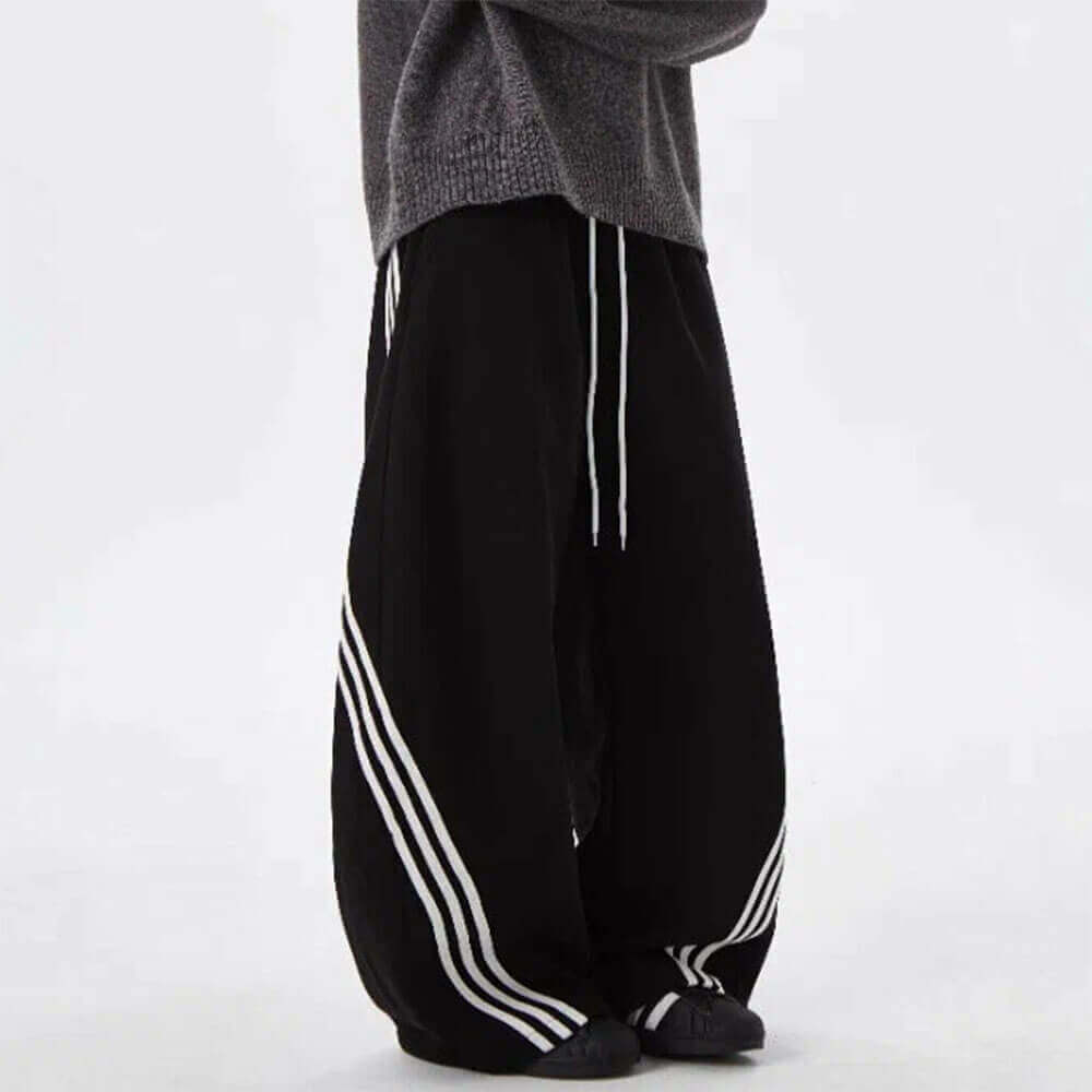 90's Side Stripe Baggy Sweatpants