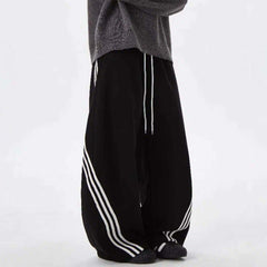 90's Side Stripe Baggy Sweatpants