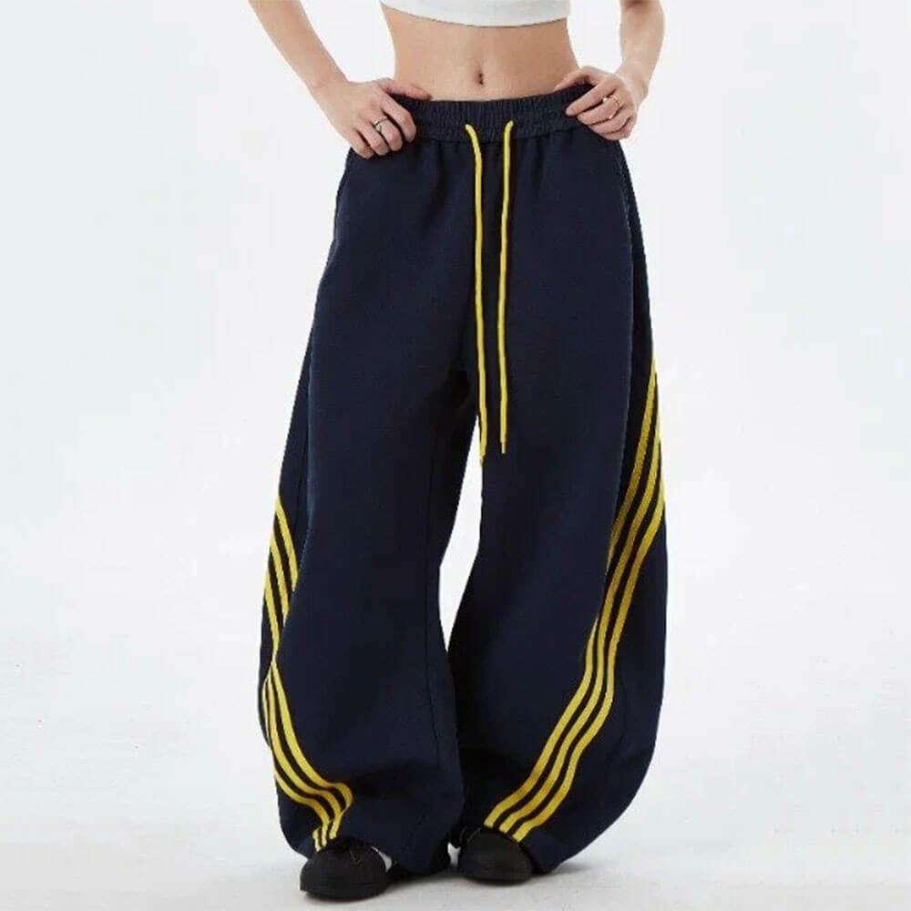 90's Side Stripe Baggy Sweatpants