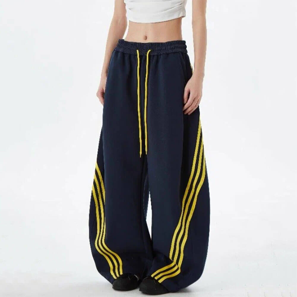 90's Side Stripe Baggy Sweatpants