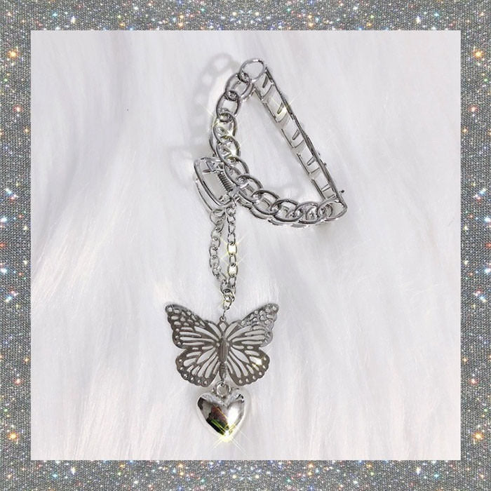 Butterfly Grunge Hair Claw
