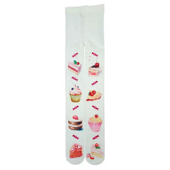 Cake Print Tights