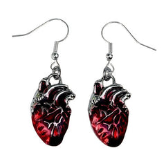 Anatomical Heart Earrings