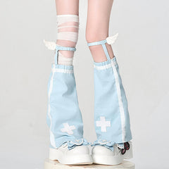 Angel Wings Leg Warmers