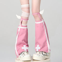 Angel Wings Leg Warmers