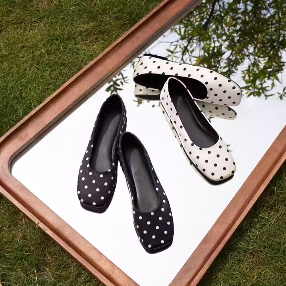 Ballet Bae Square Toe Flats