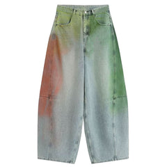 Barrel Gradient Denim Jeans