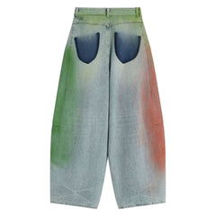 Barrel Gradient Denim Jeans