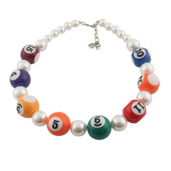 Billiard Balls Necklace