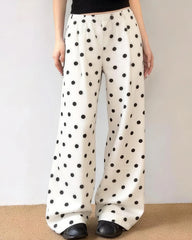 Black & White Polka Dot Pants