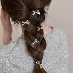 Bows Hair Clip Set 4pcs