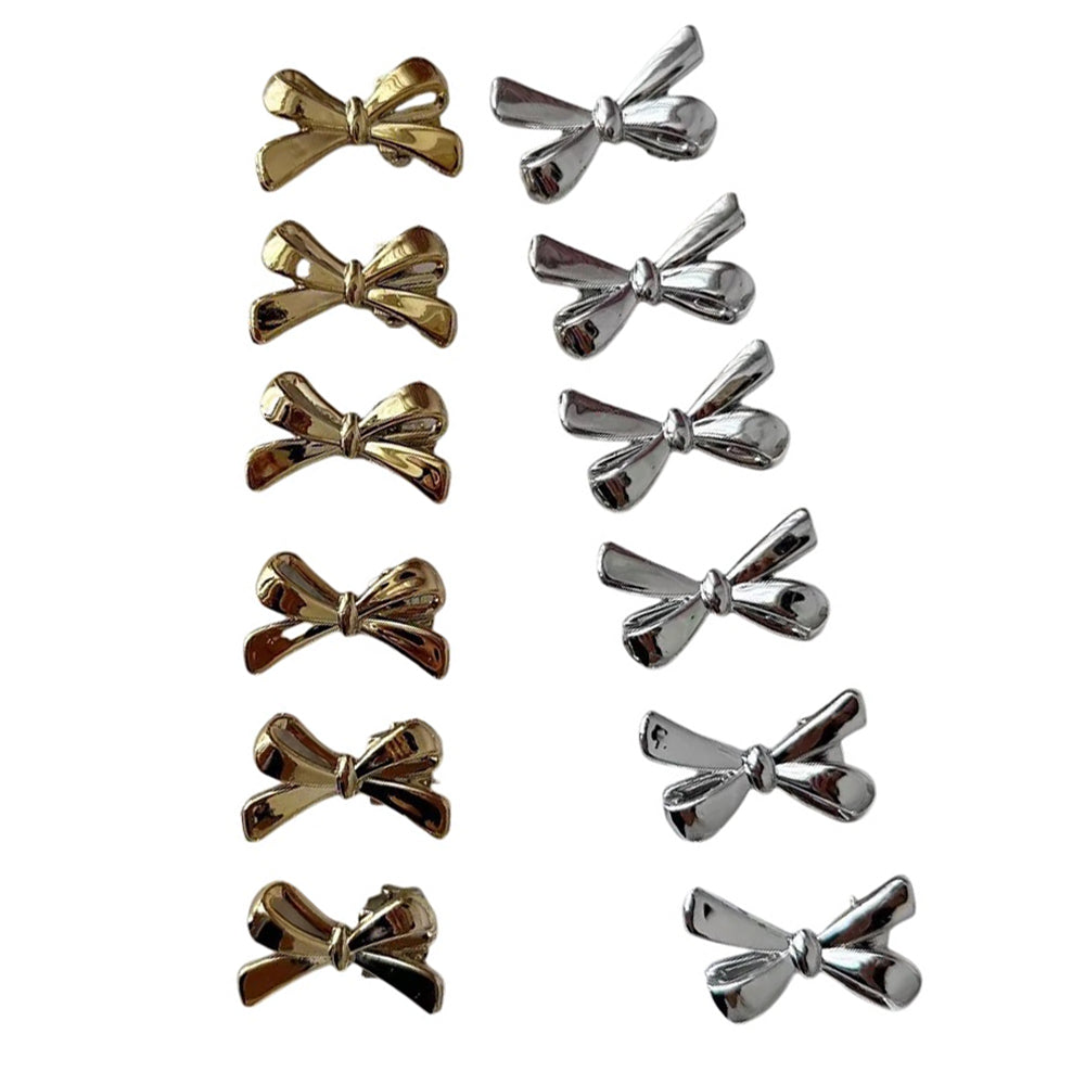 Bows Hair Clip Set 4pcs
