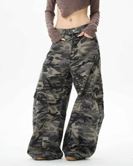 Camouflage Baggy Cargo Pants