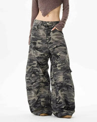 Camouflage Baggy Cargo Pants