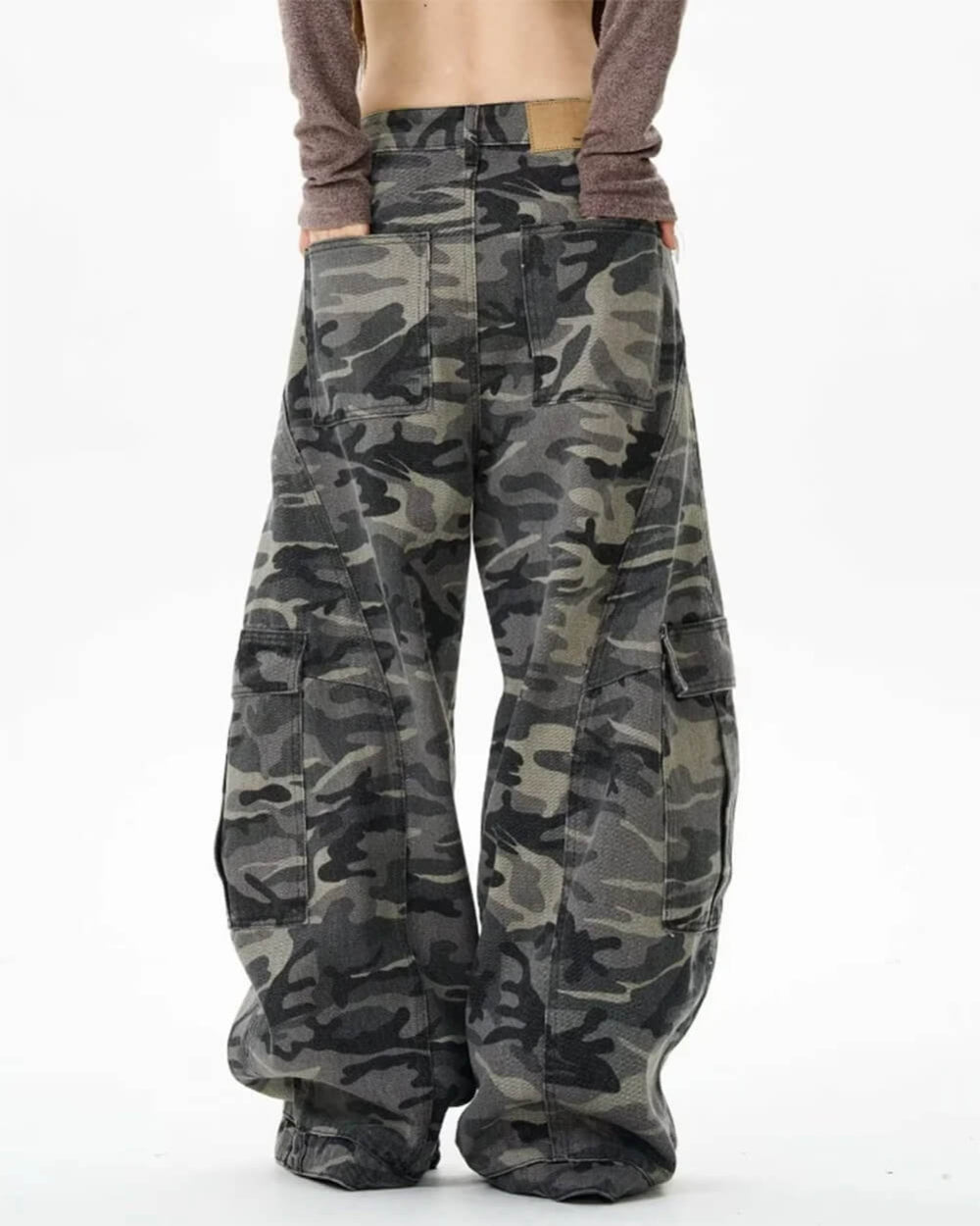 Camouflage Baggy Cargo Pants
