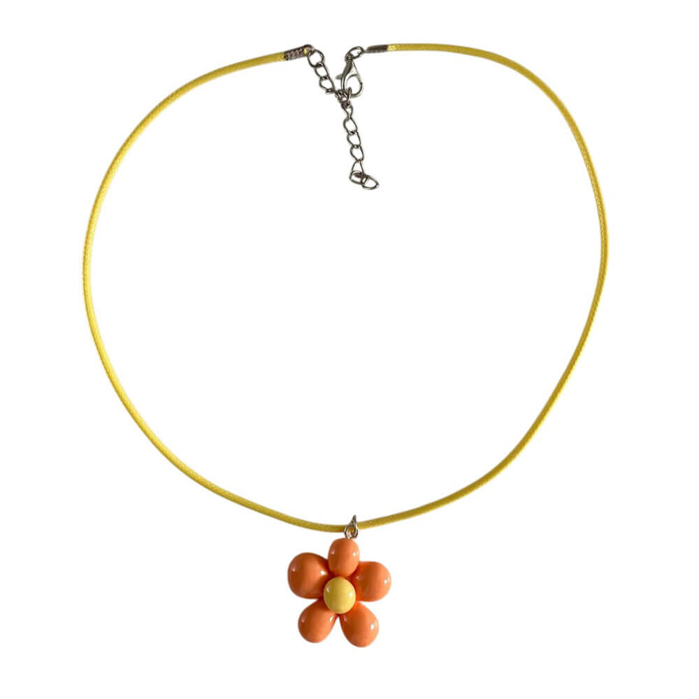 Candy Flower Pendant Necklace