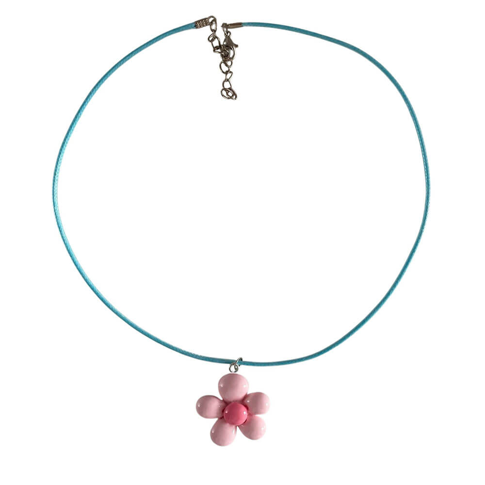 Candy Flower Pendant Necklace