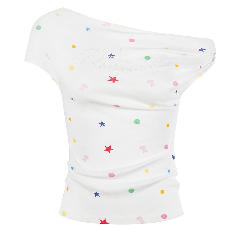 Candy Star Off Shoulder Top